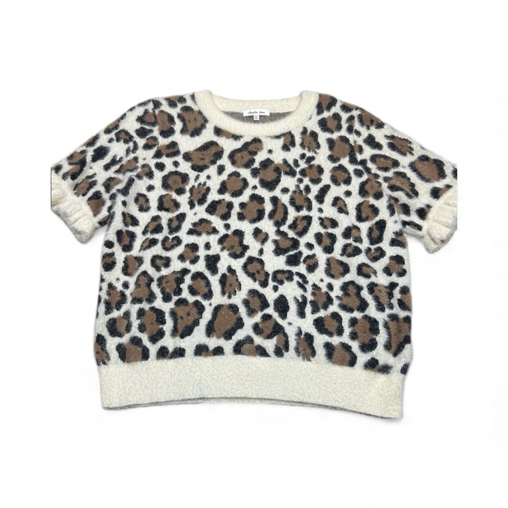 Another Love Leopard Print cozy Sweater